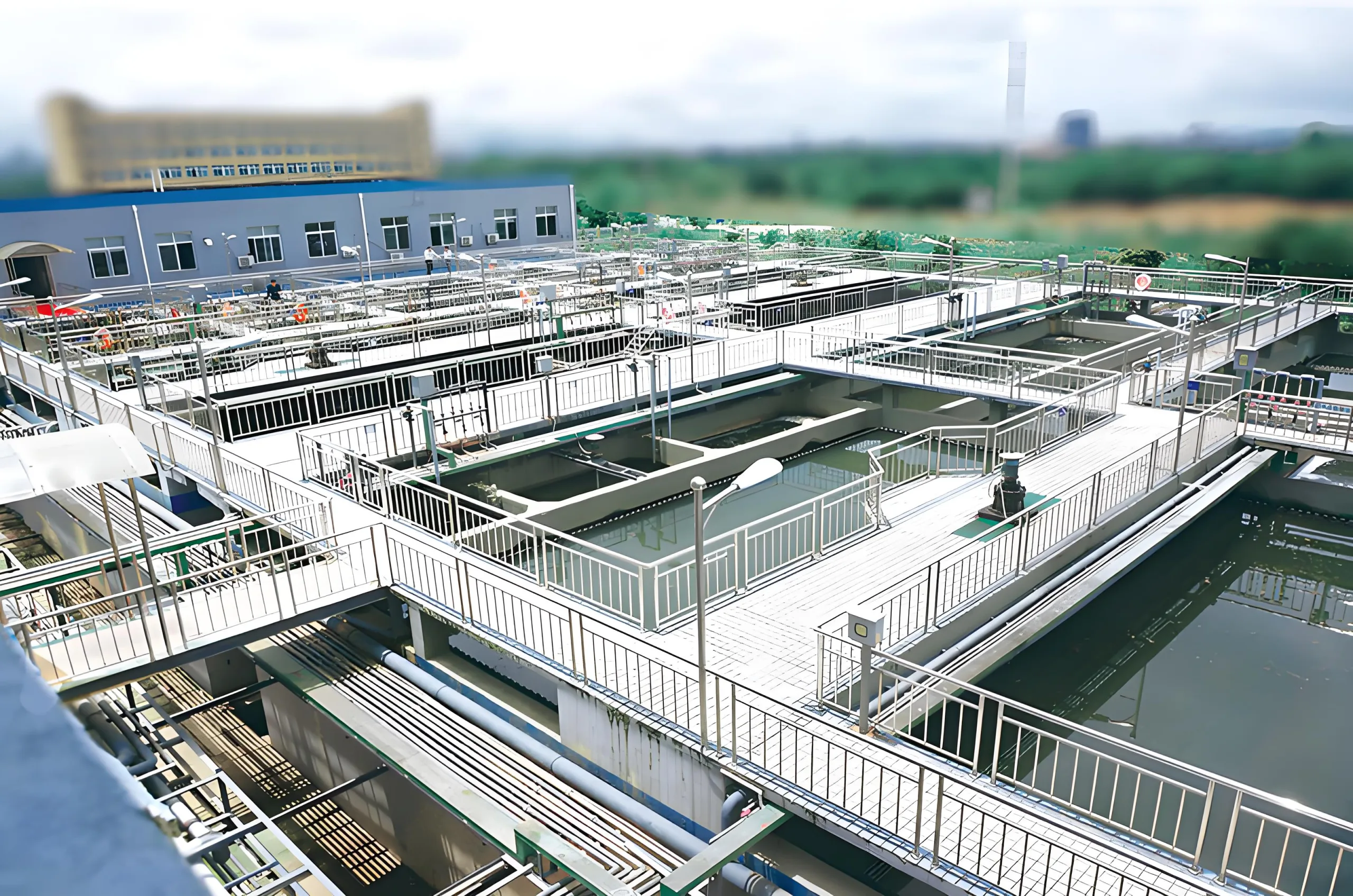 Company wastewater treatment facility