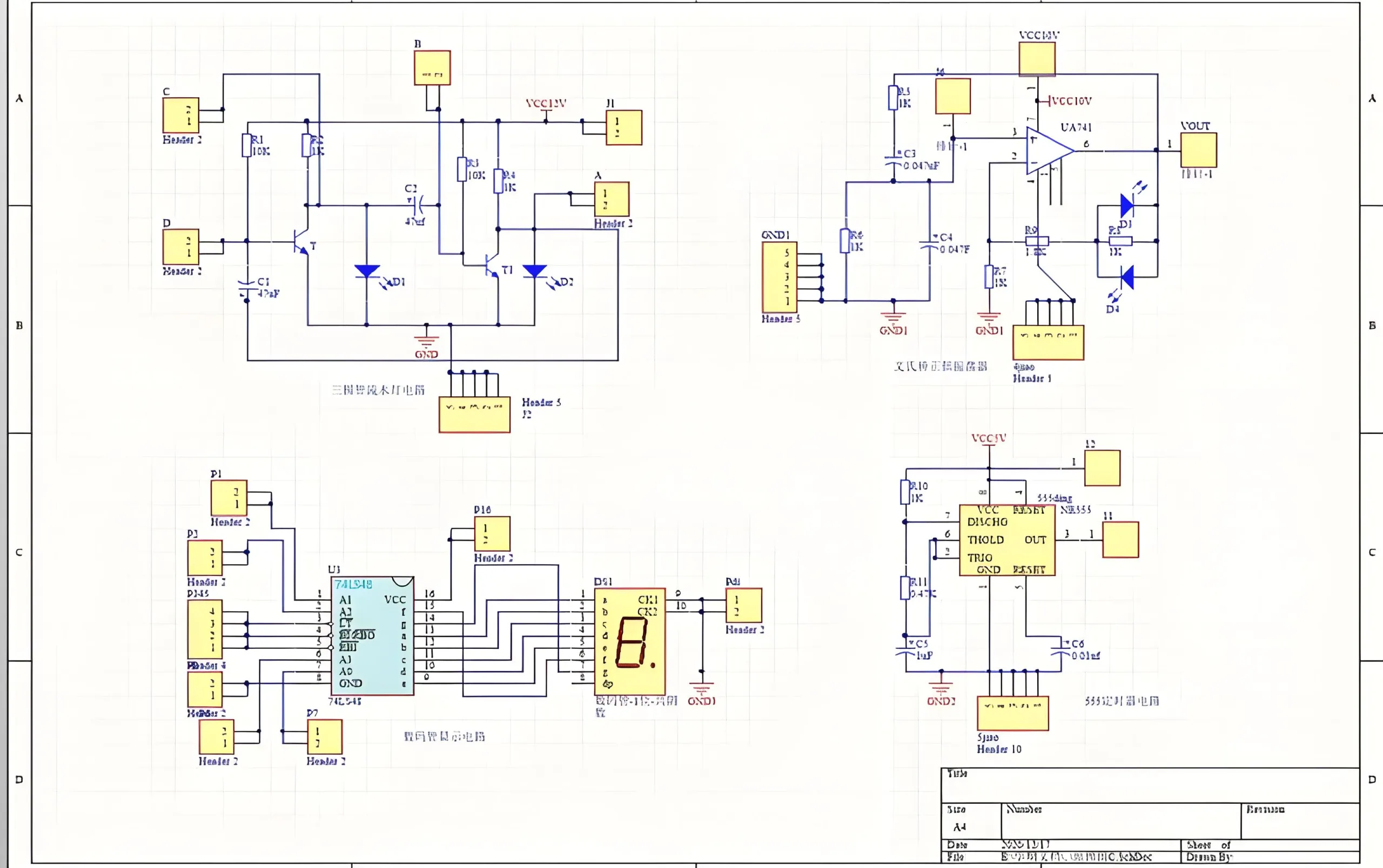 Schéma du PCB