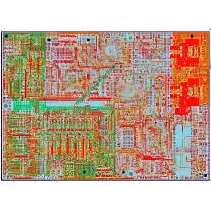 PCB design of integrated terminal