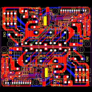 Automotive motherboard PCB design