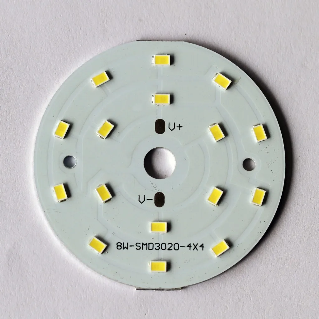 Single-sided aluminum prototype PCB assembly