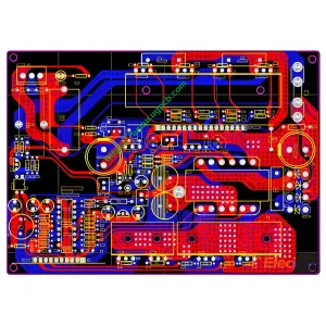 Four-layer power board/PCBA design