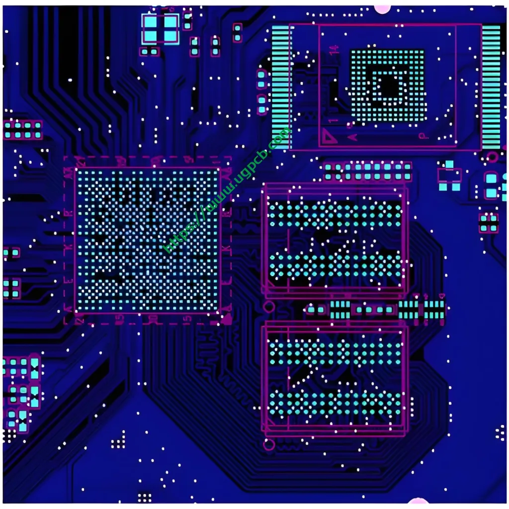 8-layer 2+N+2 HDI PCBA design