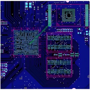 8-layer 2+N+2 HDI PCBA design