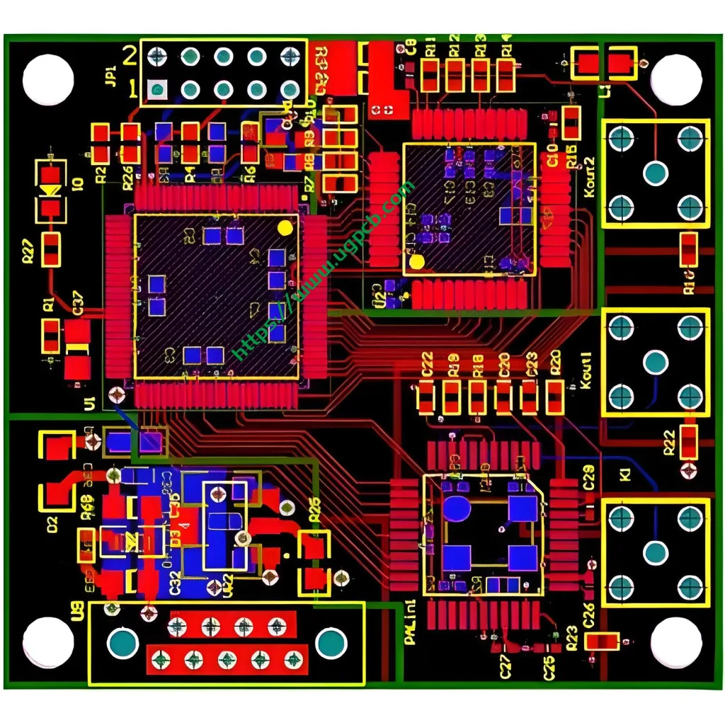 Network equipment circuit board design