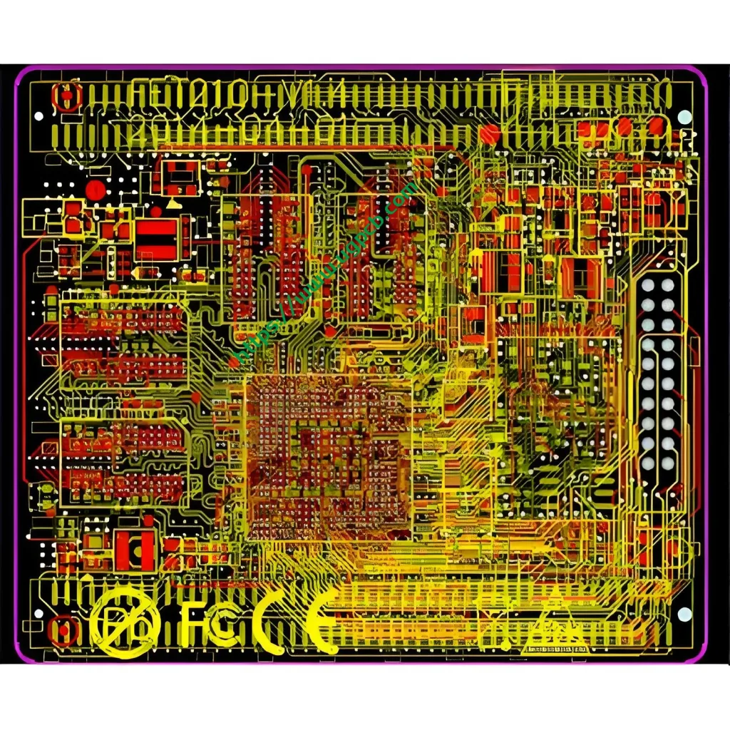 Conception de PCB de fond de panier de serveur haute vitesse