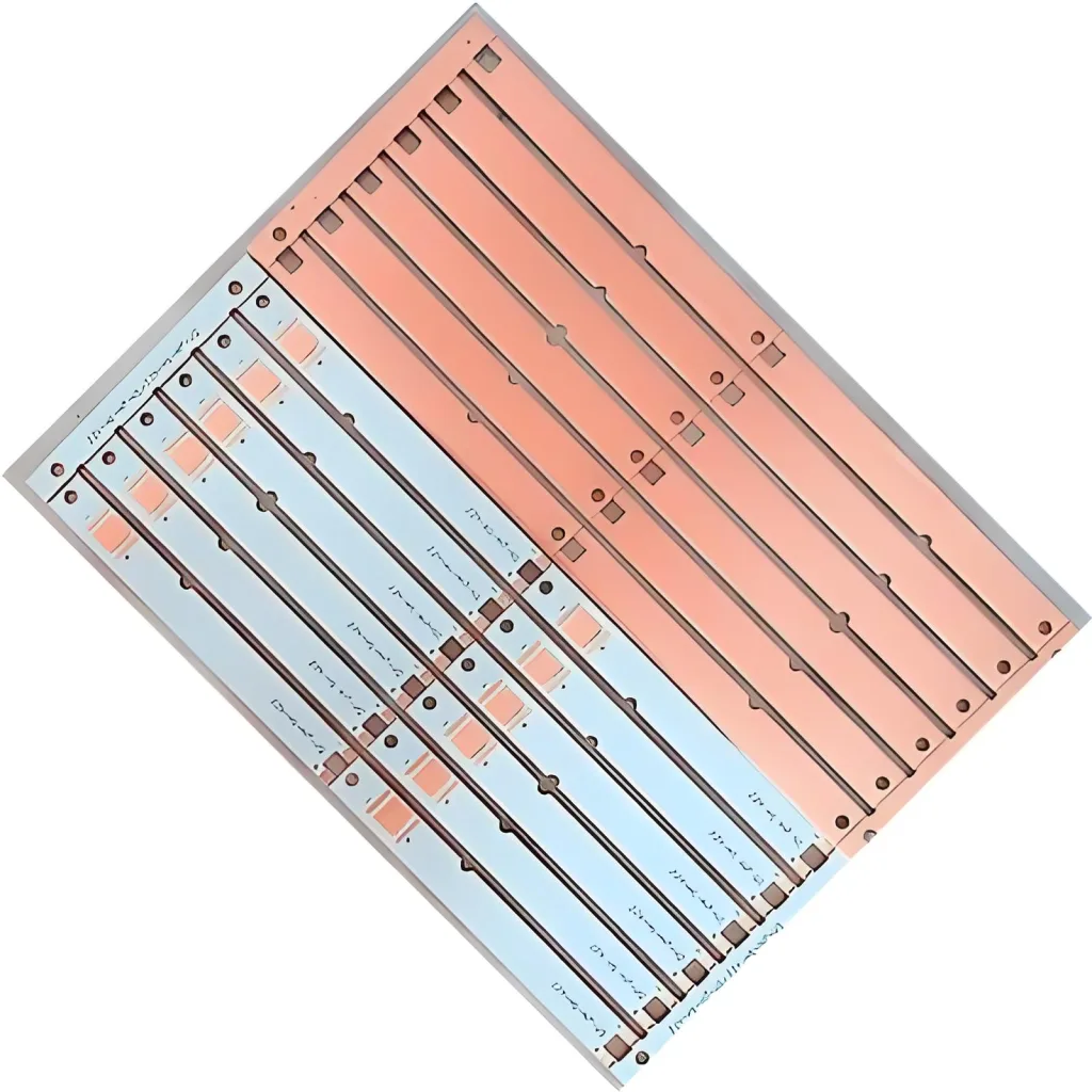 1.0mm Circuit imprimé plaqué cuivre simple face