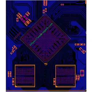 14-layer 25G high-speed HDI PCB design