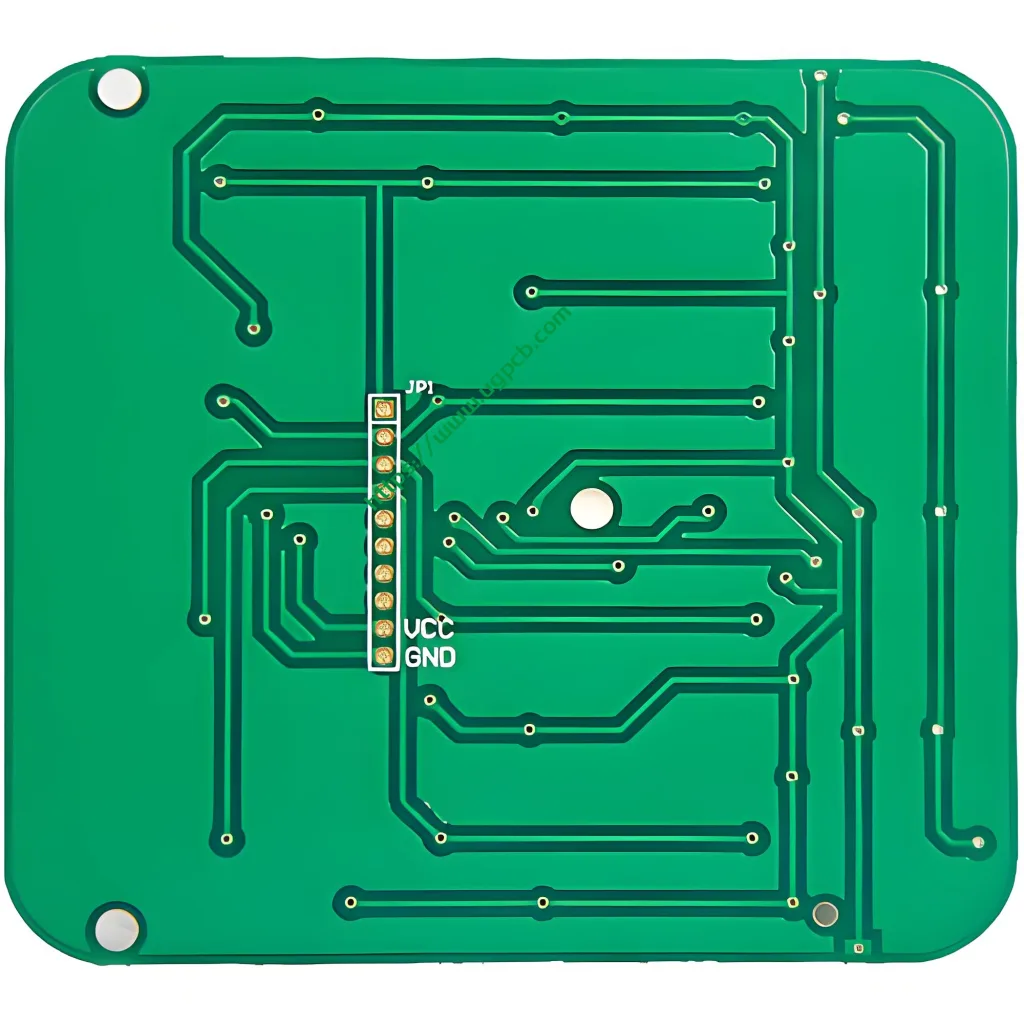 Circuit imprimé d'huile de carbone double face