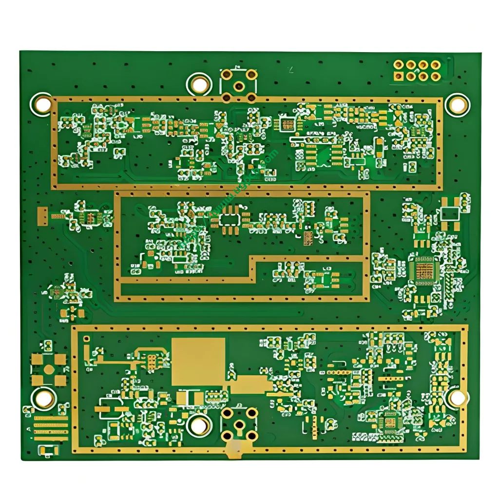 6-layer Rogers + FR4 Hybrid Stacked PCB