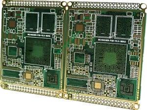 Gold-plated double-sided PCB board