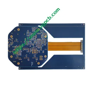 Blue solder mask Rigid-Flex PCB(R-FPCB)